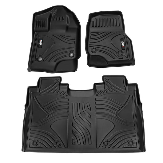 TPE Car Floor Mats for Ford F150 2015–2025 (3 PCS)