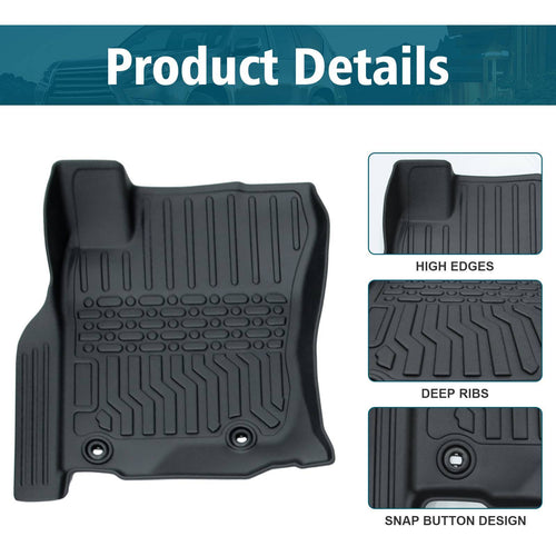 TPE Rubber Car Floor Mats  For 2014-2022 Lexus GX460 & 2014-2023 4Runner