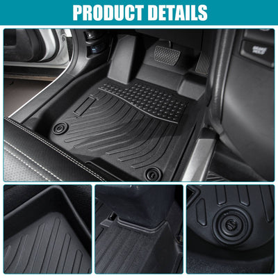 TPE Car Floor Mats For 2019-2024 Nissan Altima