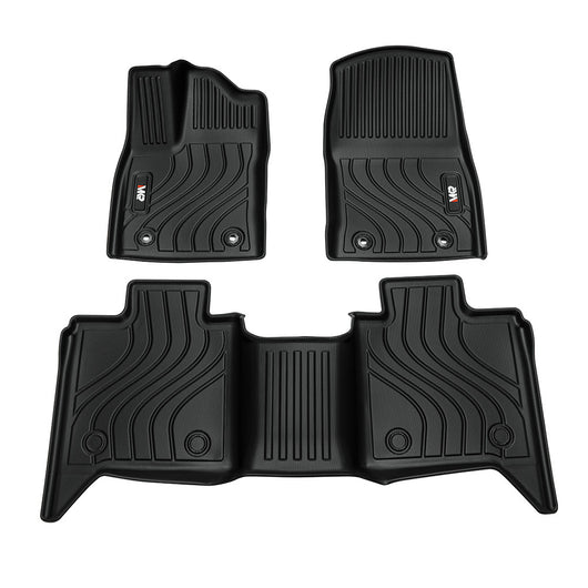 TPE Floor Mats for Toyota Tundra CrewMax Cab 2022–2025
