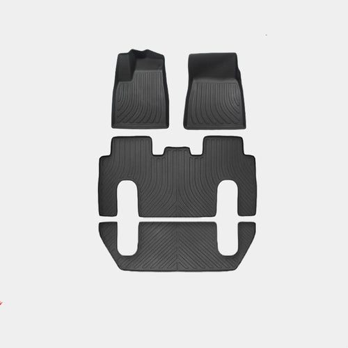 TPE Waterproof Floor Mats & Trunk Mat for Tesla Model X 2016–2023 (5/6/7 Seats, LHD)