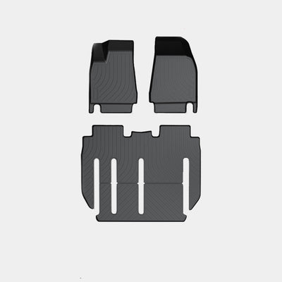 TPE Waterproof Floor Mats & Trunk Mat for Tesla Model X 2016–2023 (5/6/7 Seats, LHD)