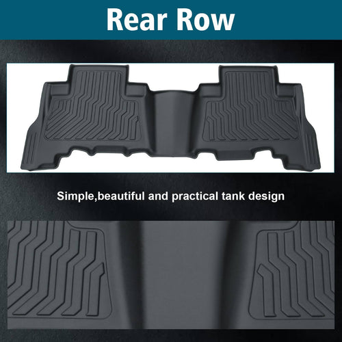 TPE Rubber Car Floor Mats  For 2014-2022 Lexus GX460 & 2014-2023 4Runner