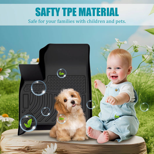 TPE Floor Mats for Chevy Traverse 7-Seat 2018–2024