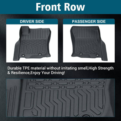 TPE Rubber Car Floor Mats  For 2014-2022 Lexus GX460 & 2014-2023 4Runner