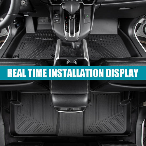 TPE Car Floor Mats For 2019-2024 Nissan Altima