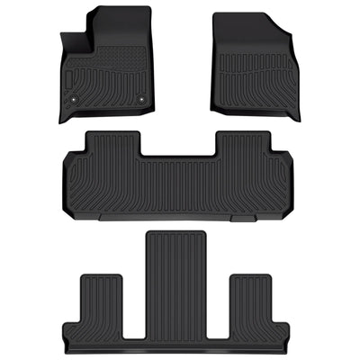 TPE Floor Mats for Chevy Traverse 7-Seat 2018–2024