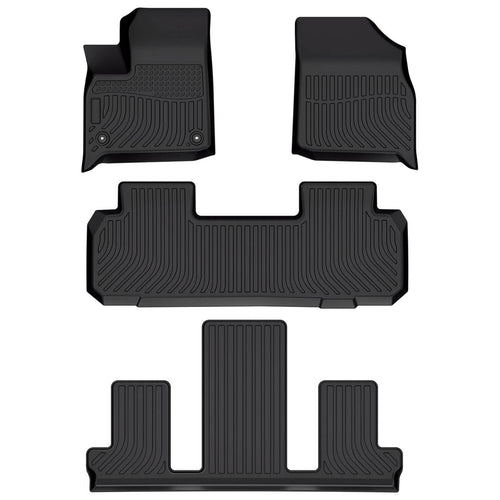 TPE Floor Mats for Chevy Traverse 7-Seat 2018–2024