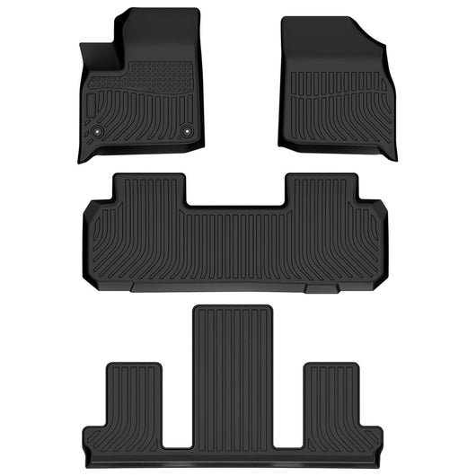 TPE Floor Mats for Chevy Traverse 7-Seat 2018–2024