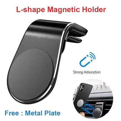 Mini Magnetic Car Phone Holder Air Vent Mount