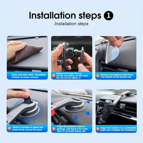 Gravity Car Phone Holder - Car Dashboard Phone Holder