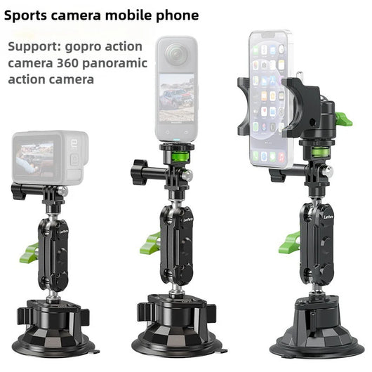 Premium 3-in-1 Universal Car Mount – Dashboard, Air Vent & Windshield Holder for Smartphone, GoPro & Insta360