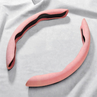 Suede Steering Wheel Cover – 38CM (14.5–15 inch)