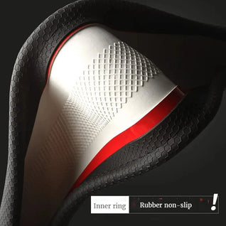 Three-Dimensional Honeycomb Steering Wheel Cover – Durable Leather with Anti-Slip Lining, Universal 37–38cm (14.5–15 Inch)