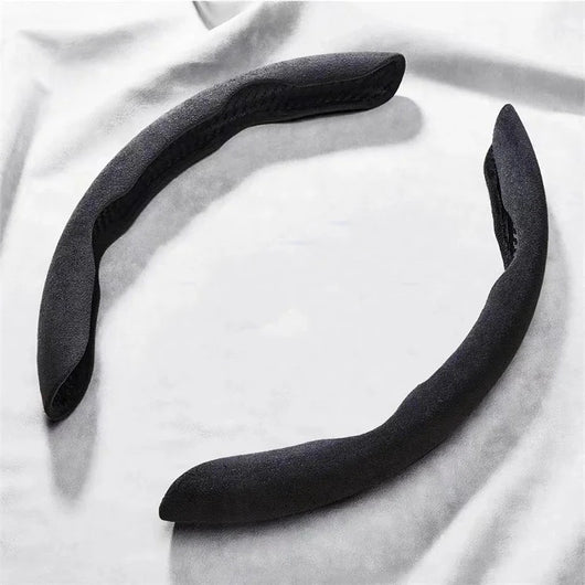 Suede Steering Wheel Cover – 38CM (14.5–15 inch)