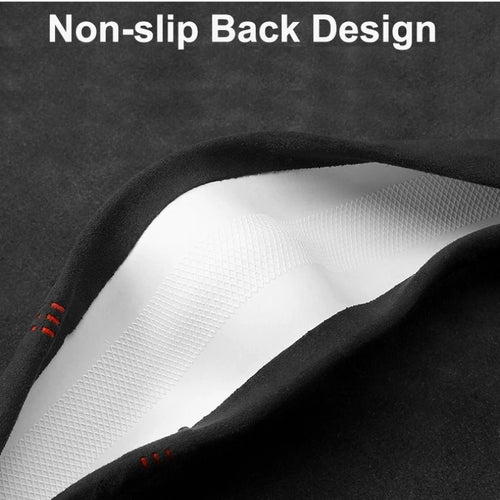 Alcantara Suede Steering Wheel Cover37–38cm (14.5–15 Inch) Ultra-thin Non-slip, Universal Fit
