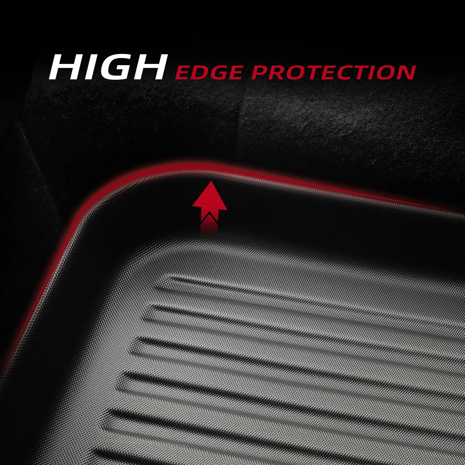 RHD TPE Floor Mats & Trunk Pad for Ford Everest 2022-2024 7-Seat