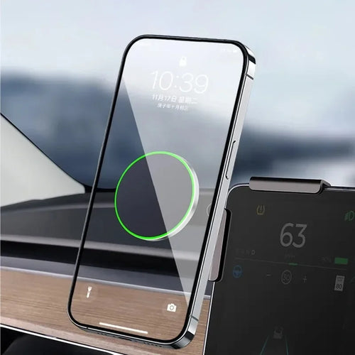 15W Wireless Charging Phone Holder For Tesla Model 3/Y/Highland& BYD Atto 3