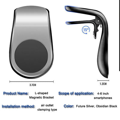 Mini Magnetic Car Phone Holder Air Vent Mount