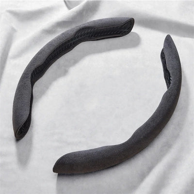 Suede Steering Wheel Cover – 38CM (14.5–15 inch)