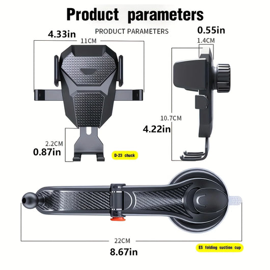 Gravity Car Phone Holder - Car Dashboard Phone Holder