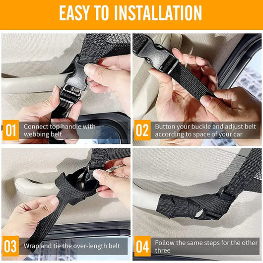 Car Ceiling Cargo Net – Gen 2, Stronger Load-Bearing, Larger Capacity