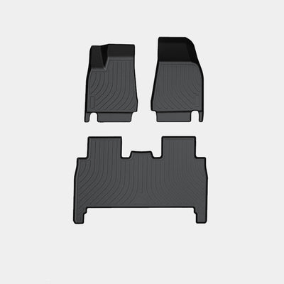 TPE Waterproof Floor Mats & Trunk Mat for Tesla Model X 2016–2023 (5/6/7 Seats, LHD)