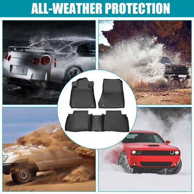 TPE Car Floor Mats For 2019-2024 Nissan Altima