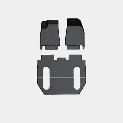 TPE Waterproof Floor Mats & Trunk Mat for Tesla Model X 2016–2023 (5/6/7 Seats, LHD)