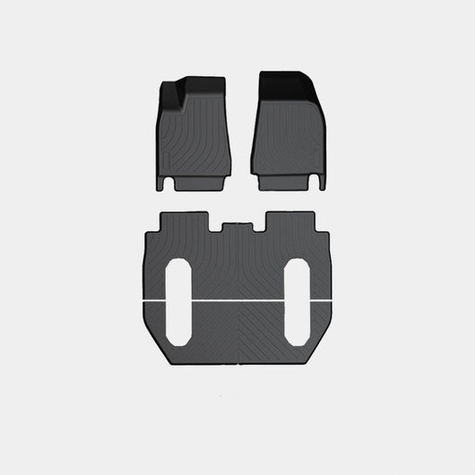 TPE Waterproof Floor Mats & Trunk Mat for Tesla Model X 2016–2023 (5/6/7 Seats, LHD)