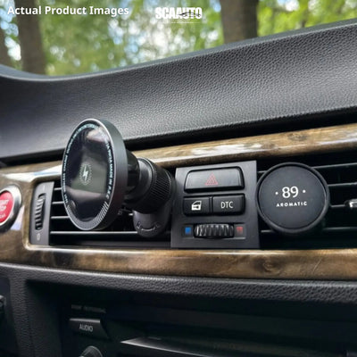 15W Magnetic Car Wireless Phone Charger – Air-Vent Mount (Supports up to 30W Output)